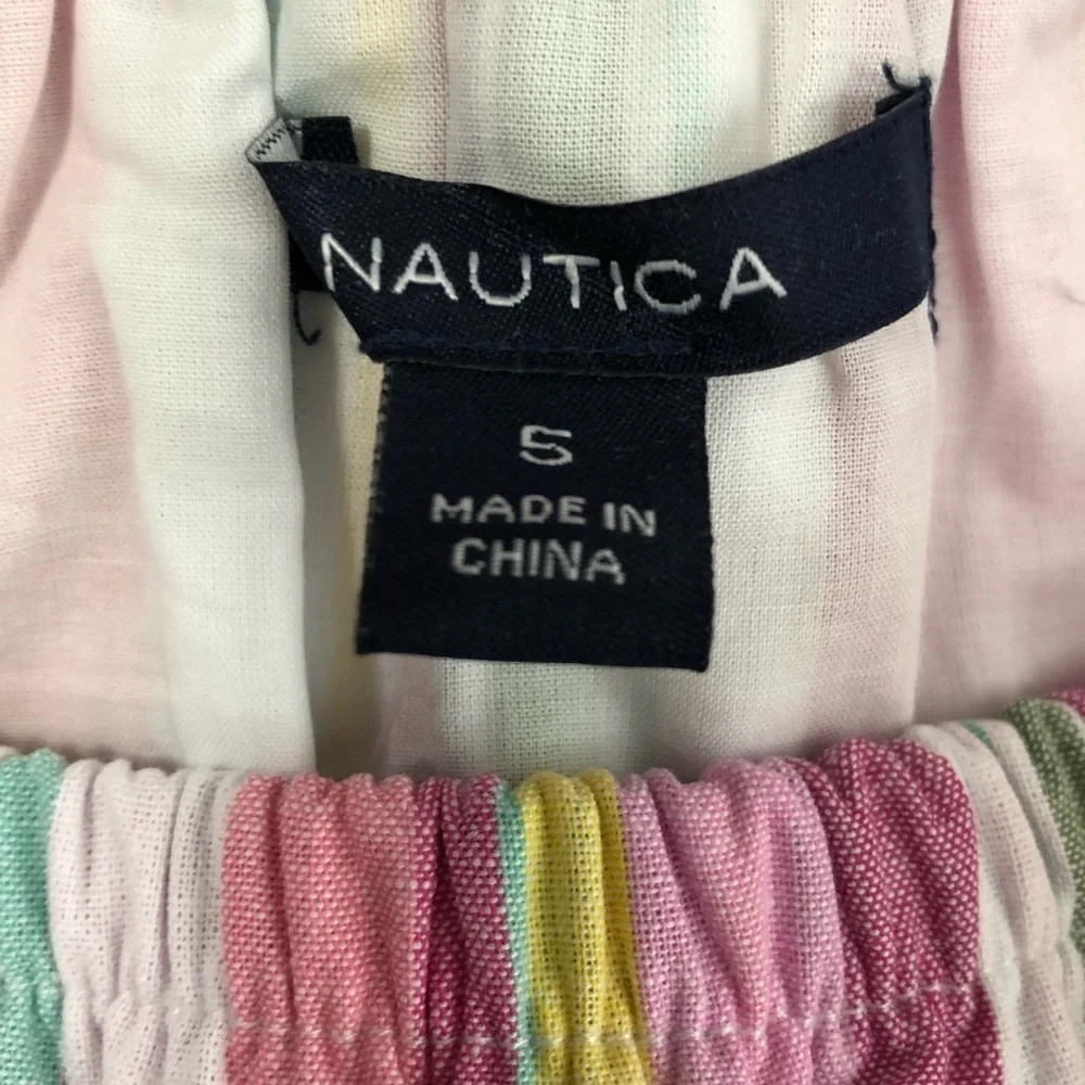 Nautica of the shoulder casual girls dress 5